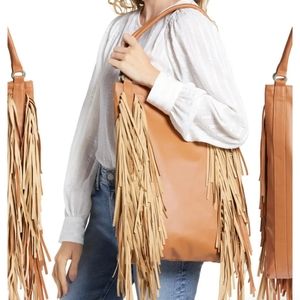 NEW CHI LEATHER TOTE/HOBO BY FALCHI